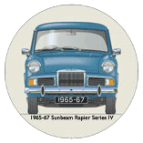 Sunbeam Rapier Series IV 1965-67 Coaster 4